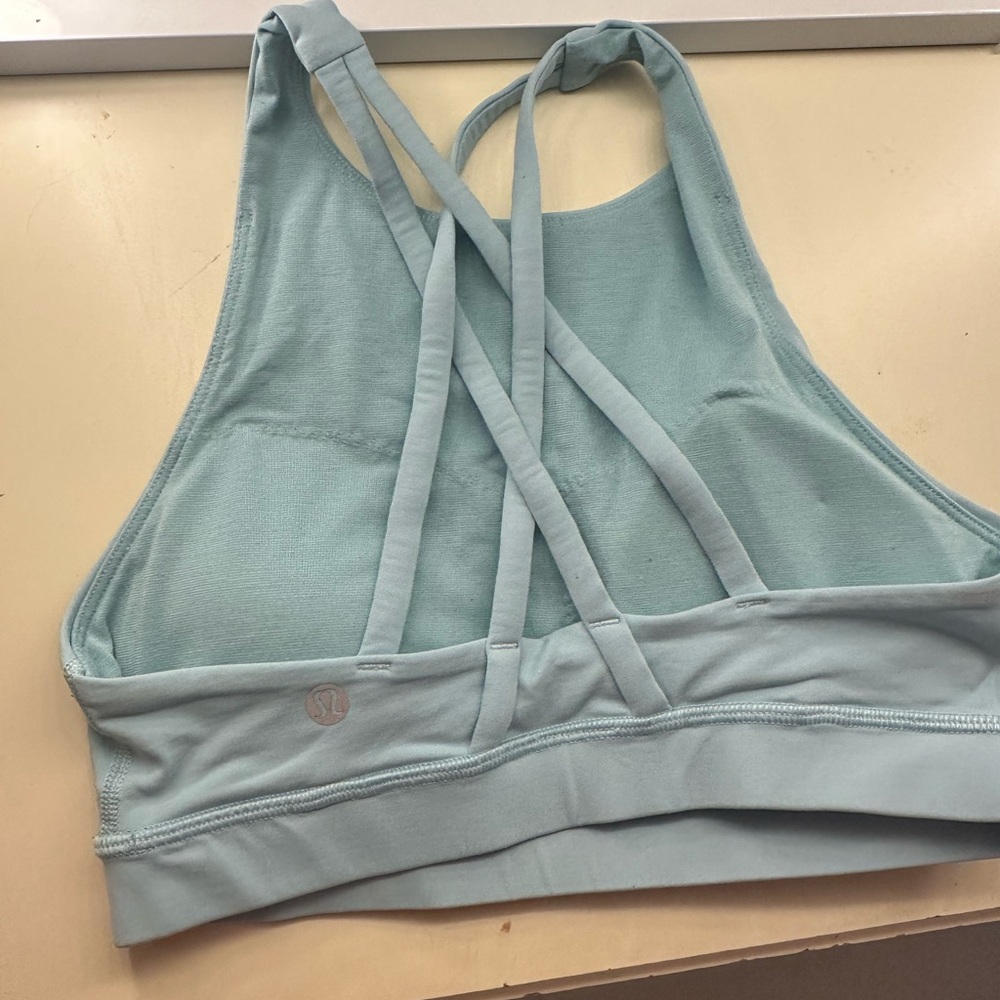lululemon athletica Blue Strappy Sports Bra